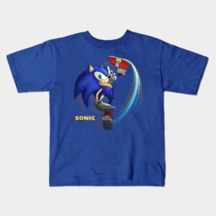 sonic magic kick Kids T-Shirt